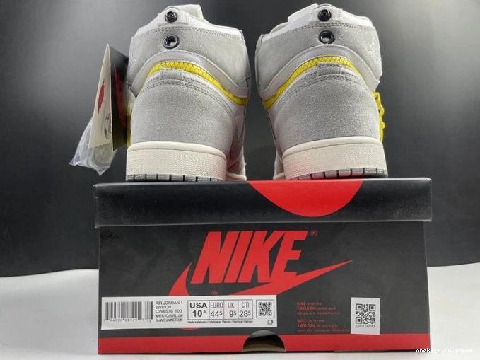 Rep High CW6576-100 Jordan Switch Light 1 Smoke Air 0727